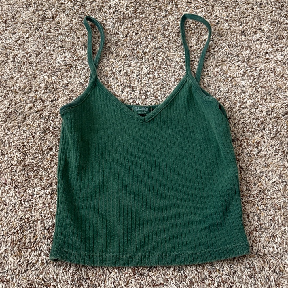 Brandy Melville Forest Green Camisole